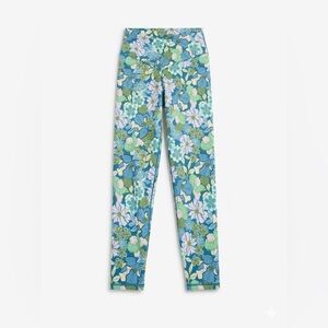 Aerie Real Me 7/8 Leggings Size Large Spring Floral